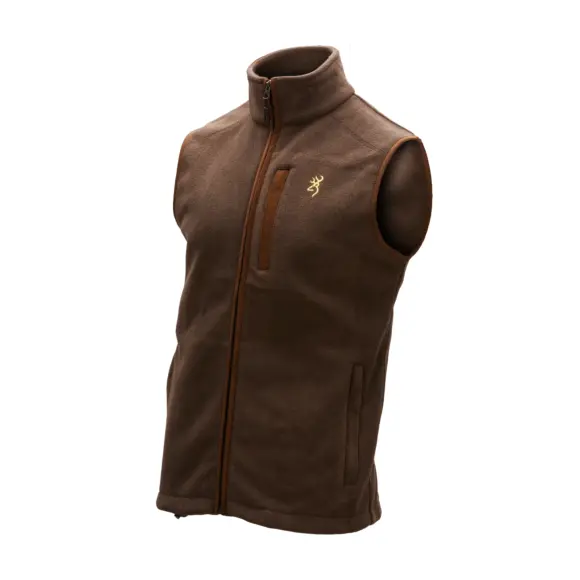 Mouwloze Fleece Vest Browning Summit Bruin, afbeelding 1 van 2