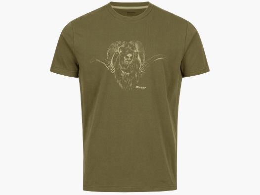 Blaser Herren T-Shirt Maurice dunkel oliv