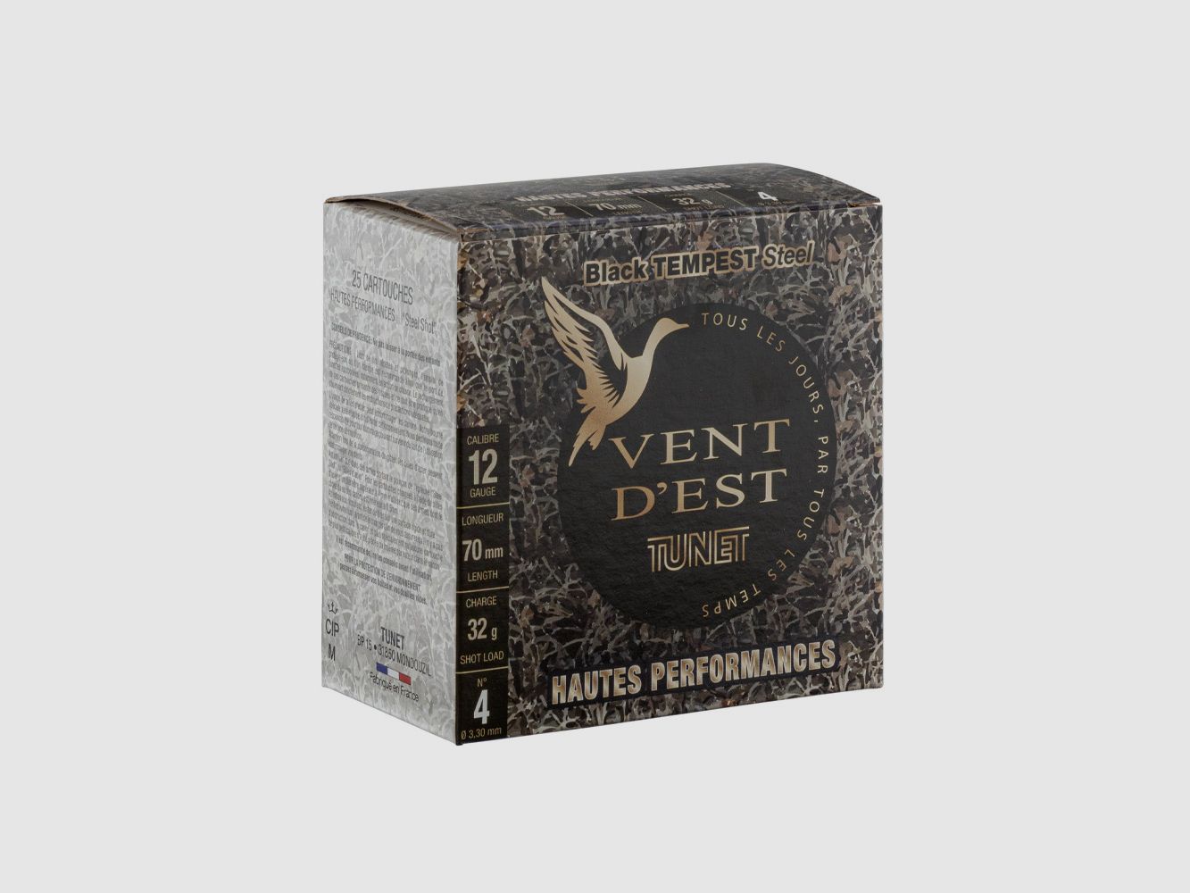 TUNET VENT D&rsquo;EST Black Tempest STEEL HP 12/70 32GR PB4