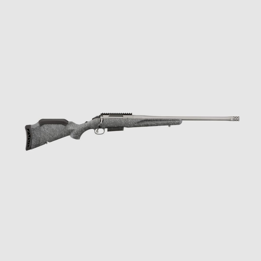 Ruger AMERICAN RIFLE GENERATION II STANDARD .450 BUSHMASTER 20"/51CM GRAU 11/16"-24