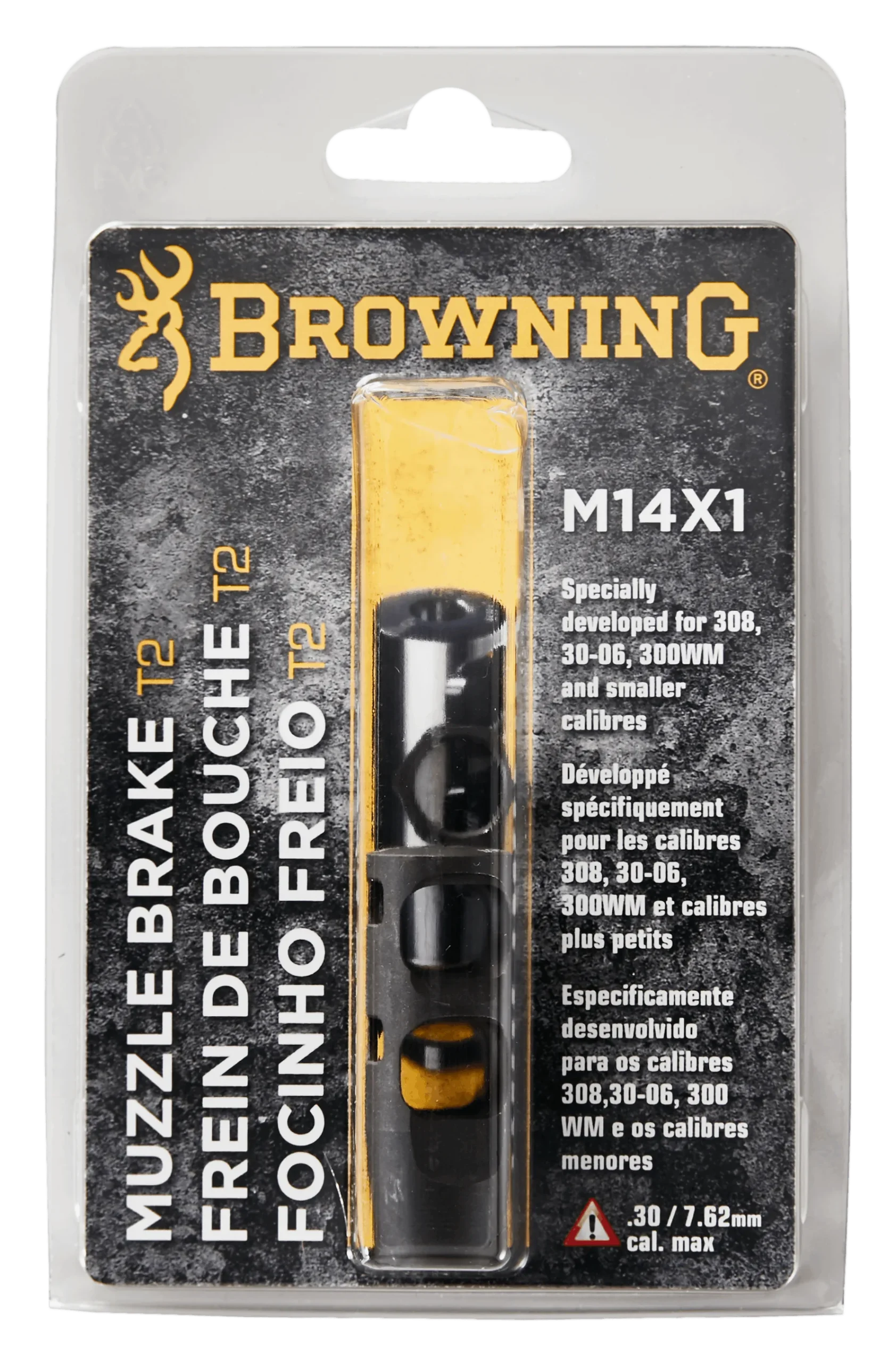 Browning FRENOS DE BOCA T2 THR M14X1 BLACK, imagen 2 de 3