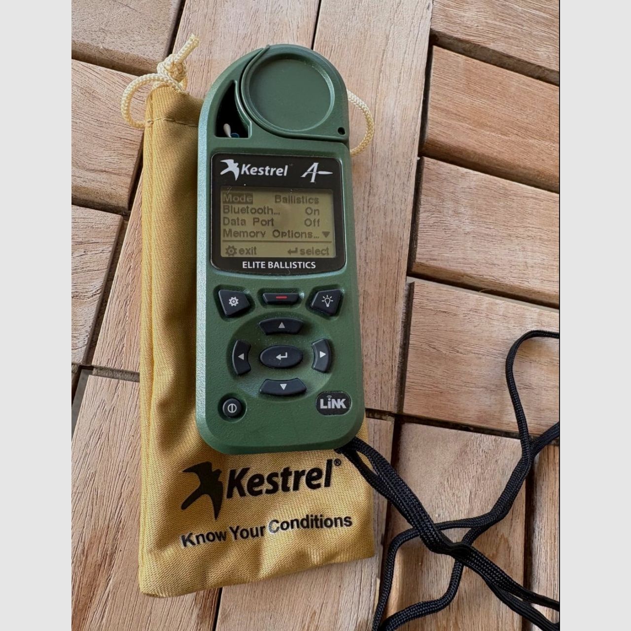 Kestrel 5700 Elite Ballistics con LINK