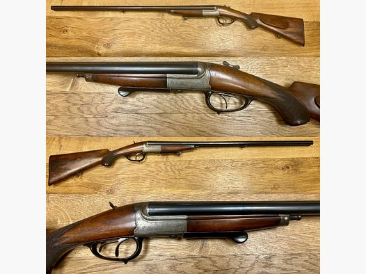 W. Collath & Sons collector's weapon double-barreled shotgun with eccentric lock