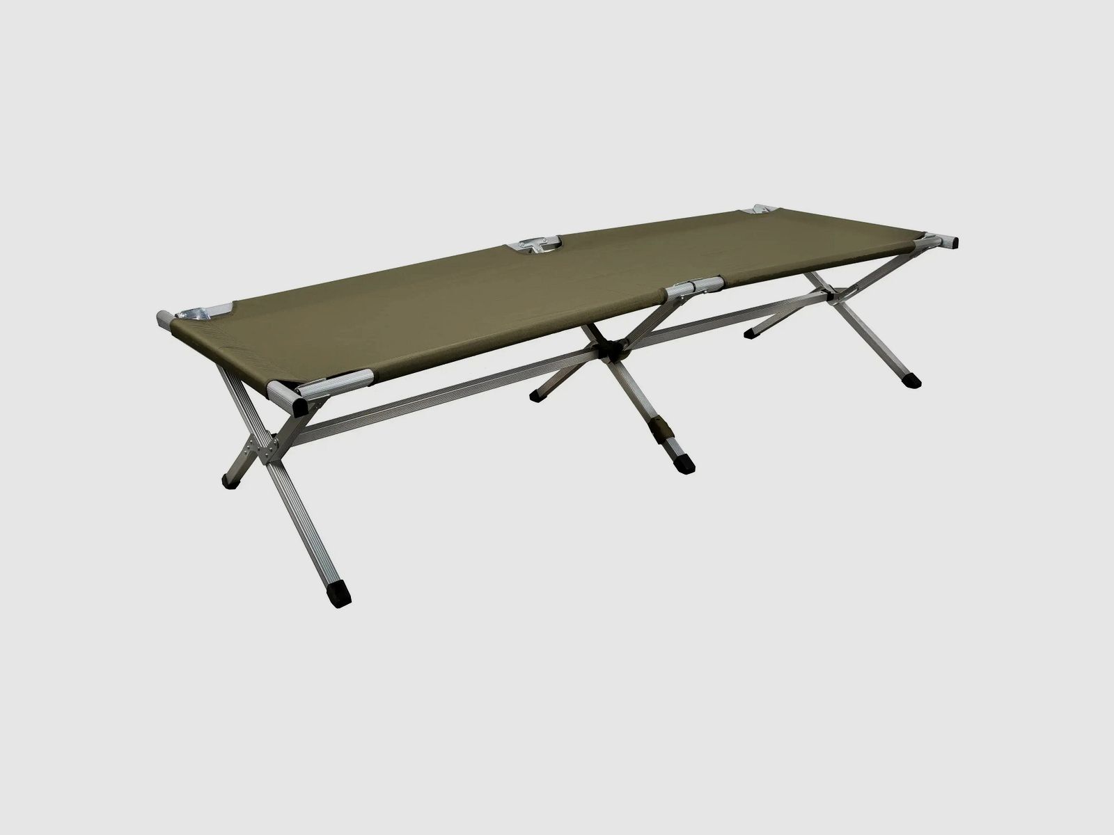 Mil-Tec Łóżko polowe US Typ Aluminium 190 x 65 cm