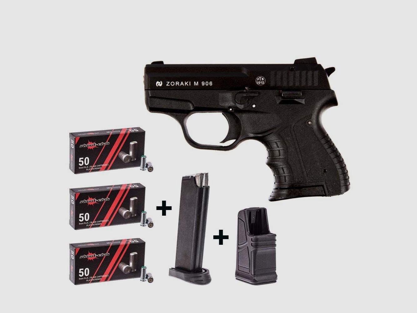 Zoraki 906 schwarz / chrom