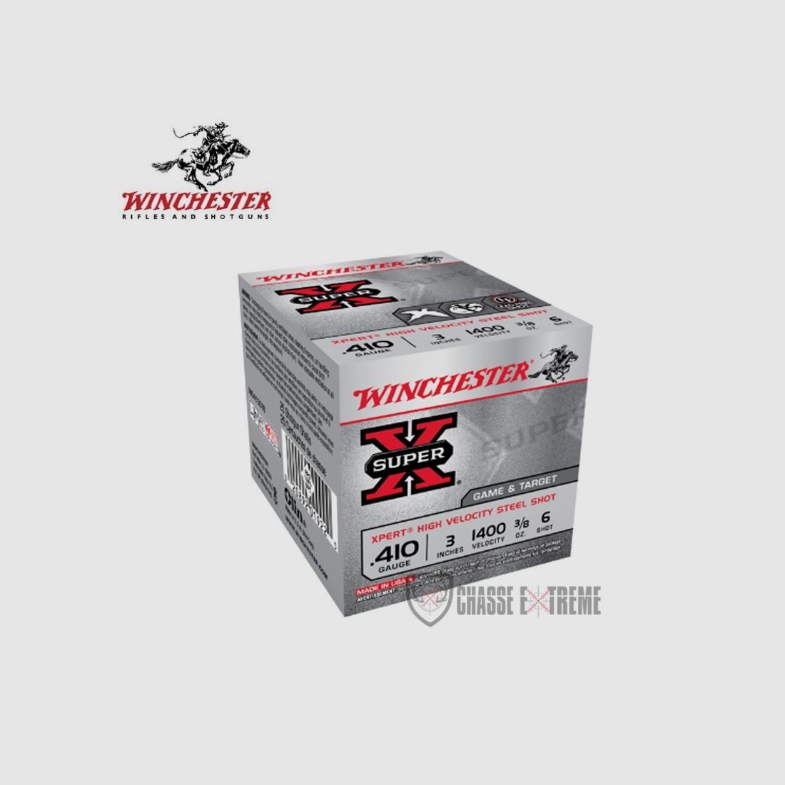 25 Patronen WINCHESTER Steel Xpert 11g Kal. 410/76