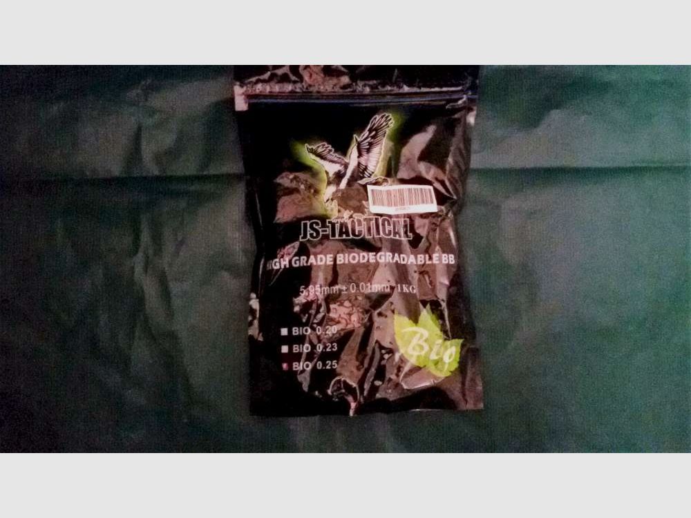 BB pellets 6 mm for soft air BIODEGRADABLE