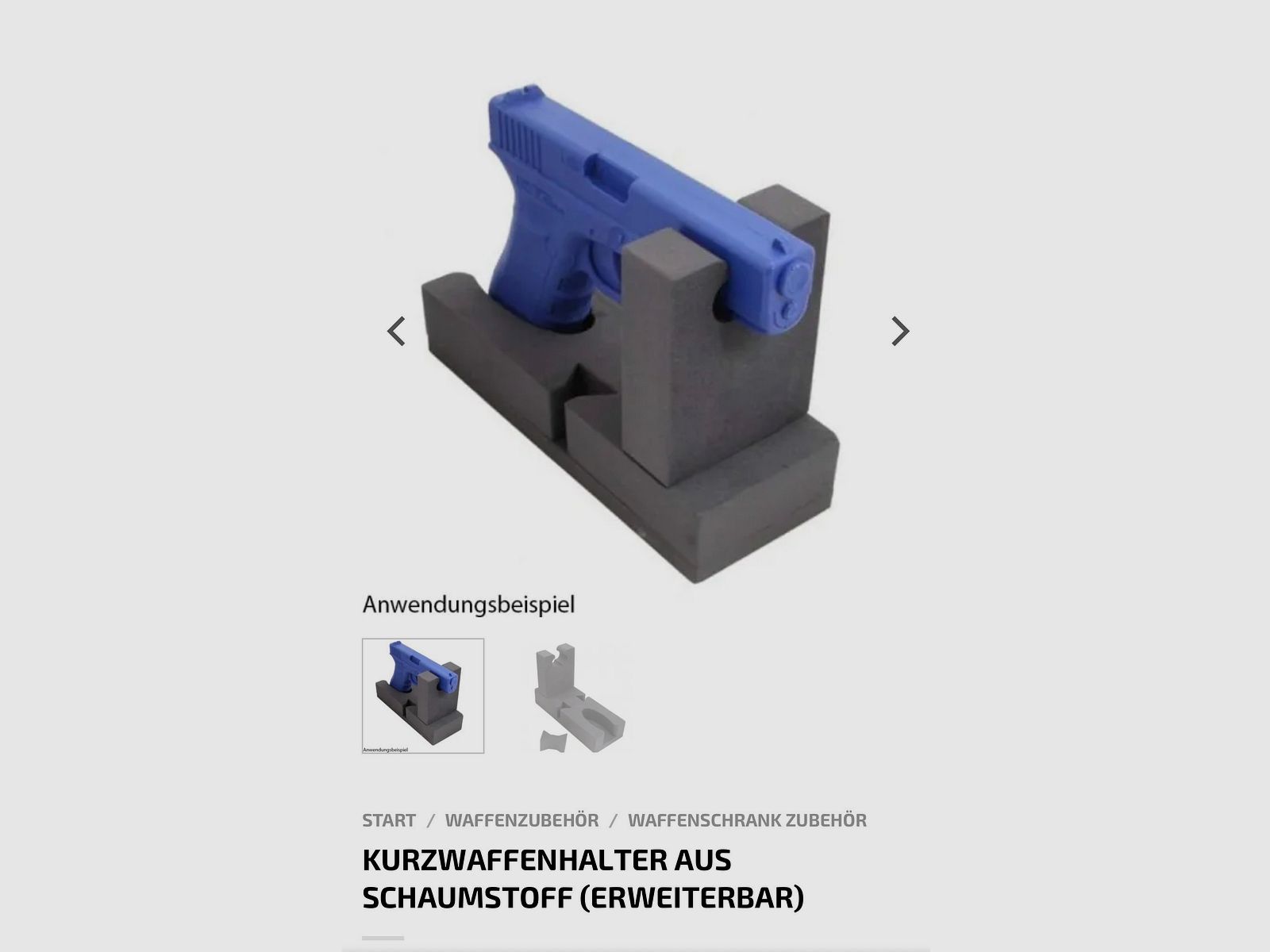 Gun rack (pistol/revolver)