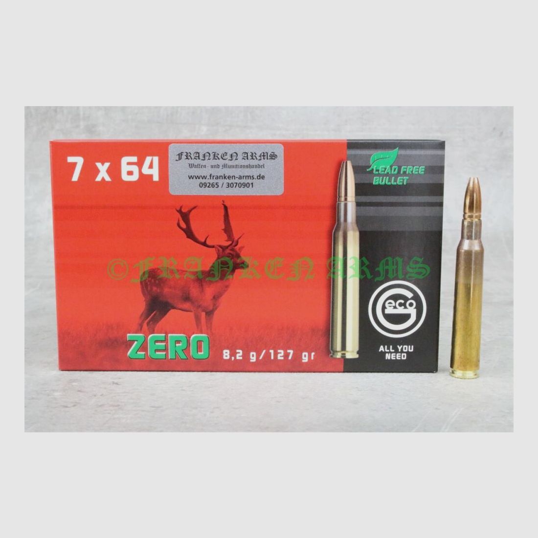 GECO Zero 7x64 127gr. 8,2g 20 Stück Staffelpreise