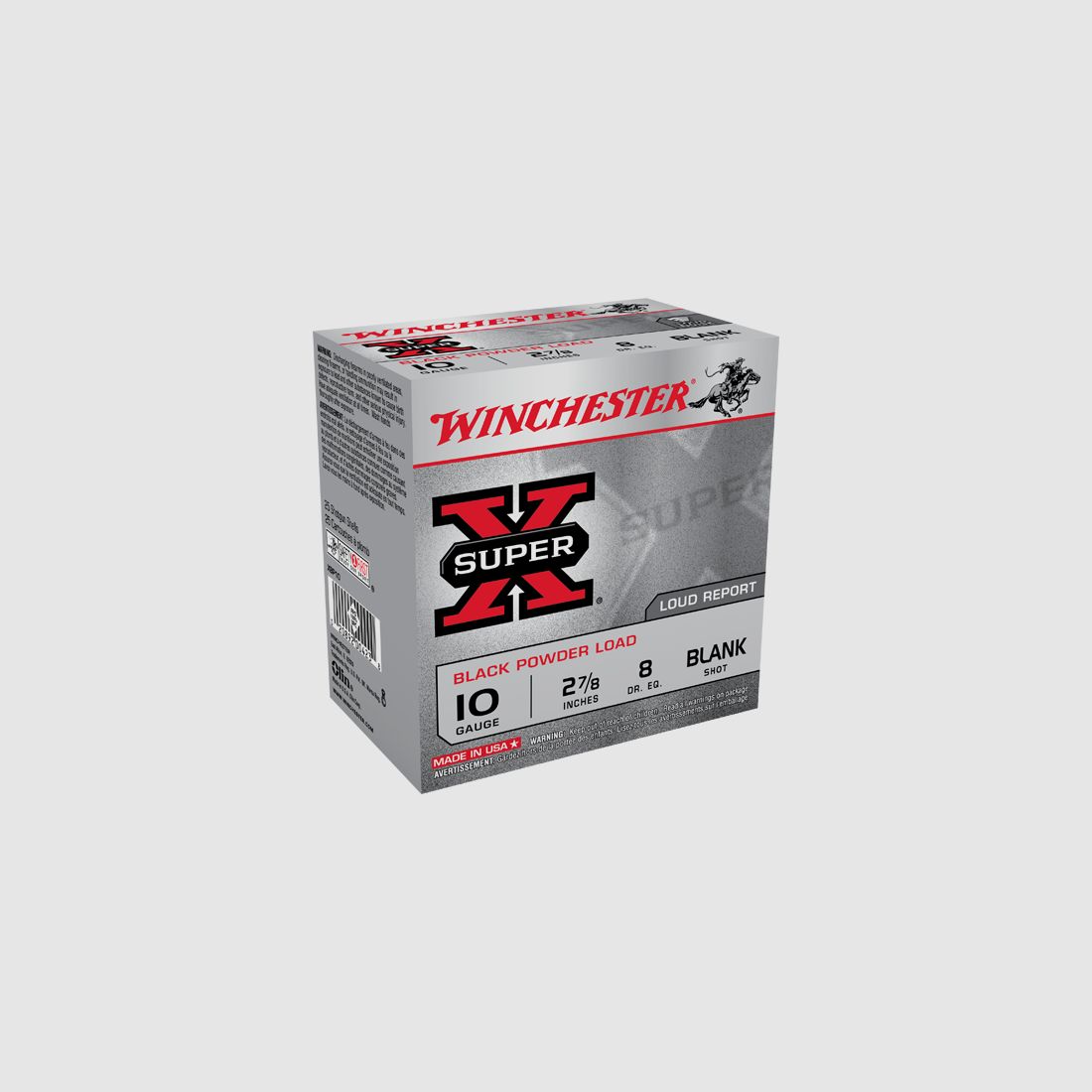 WINCHESTER CARTOUCHES À BLANC CAL 10 25 PCS, image 1 sur 4