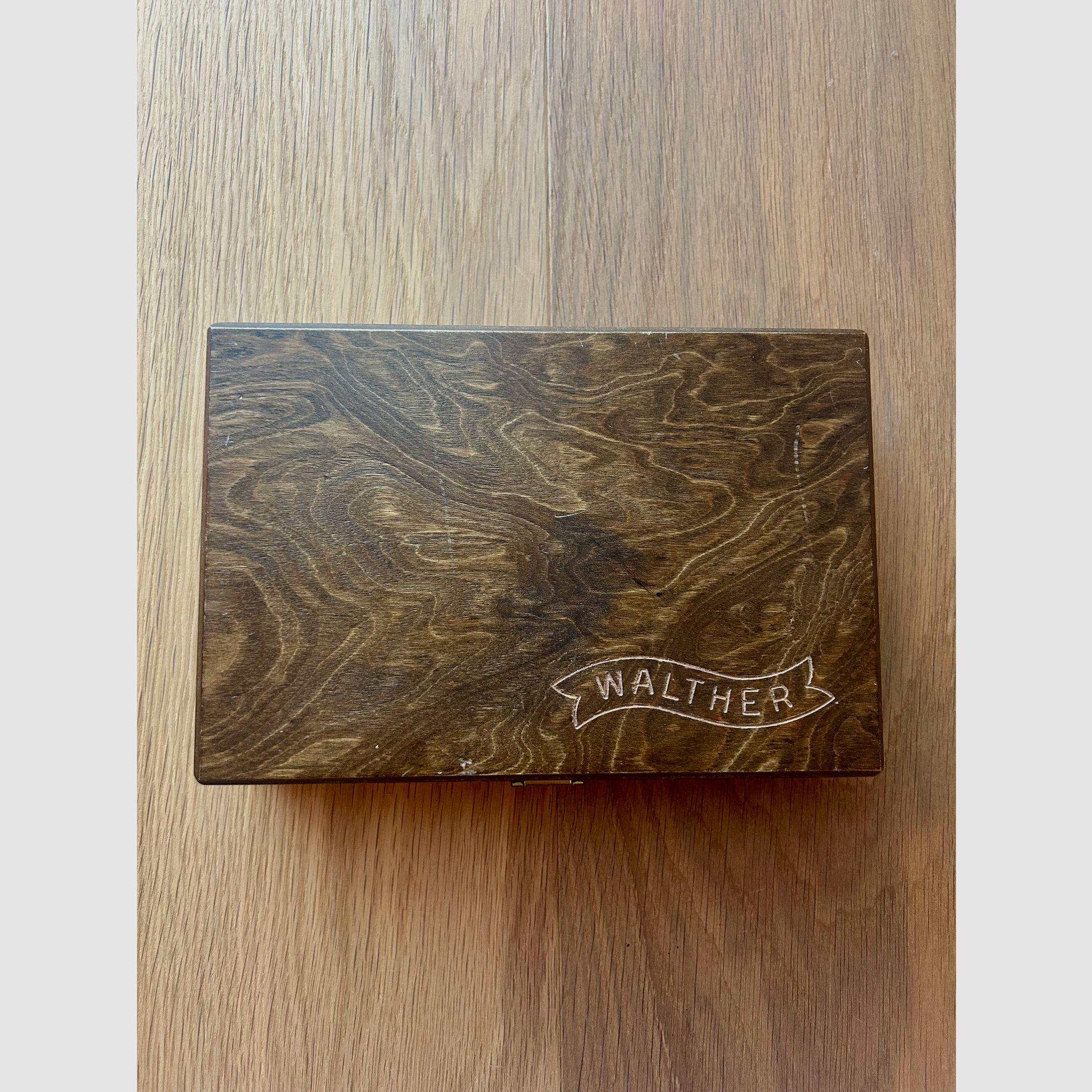 Unikat  Schreckschusspistole Walther PP cal. 9 mm P. A. K. mit Gravur