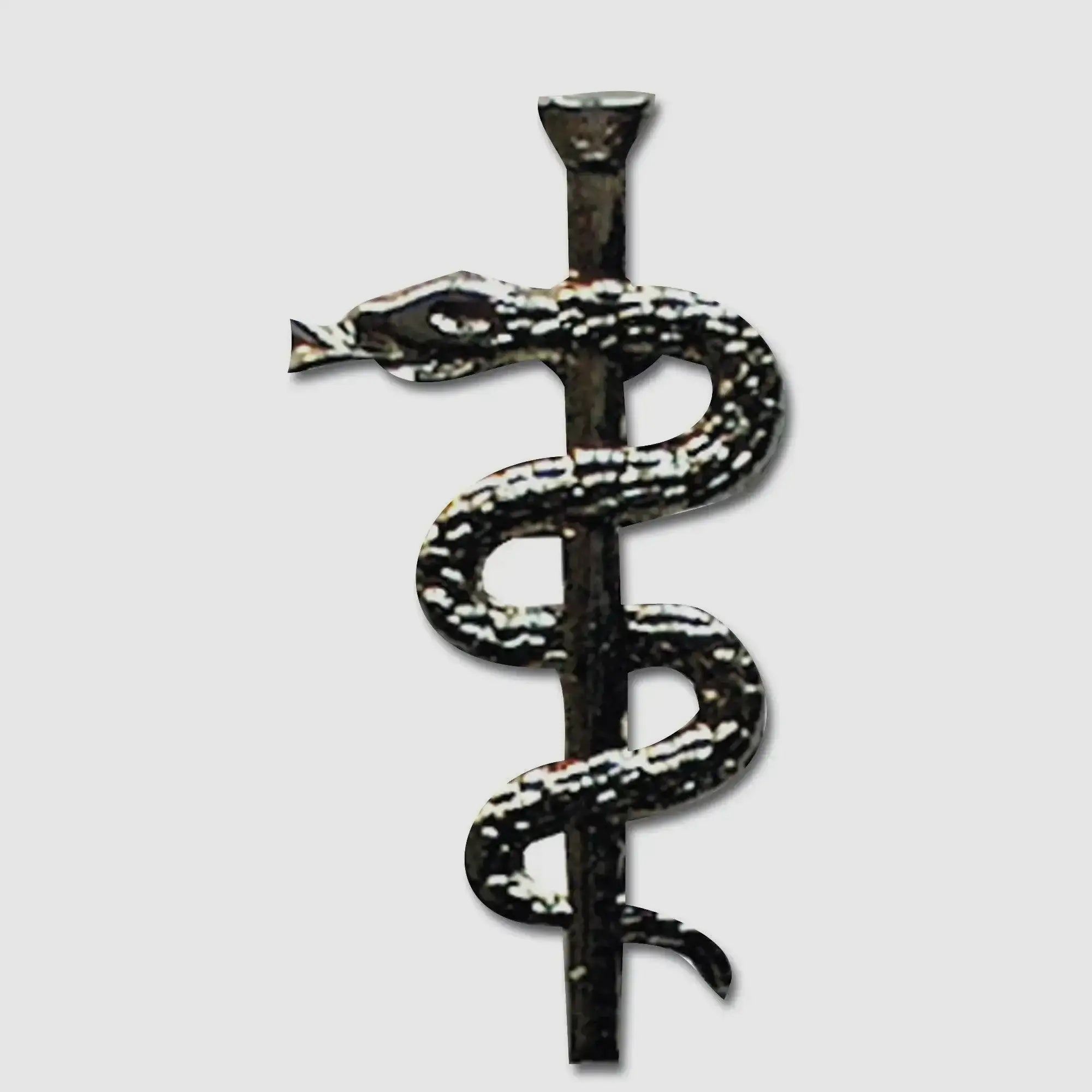 ASMC ASMC Pin Mini Metall Abzeichen Aeskulap-Stab