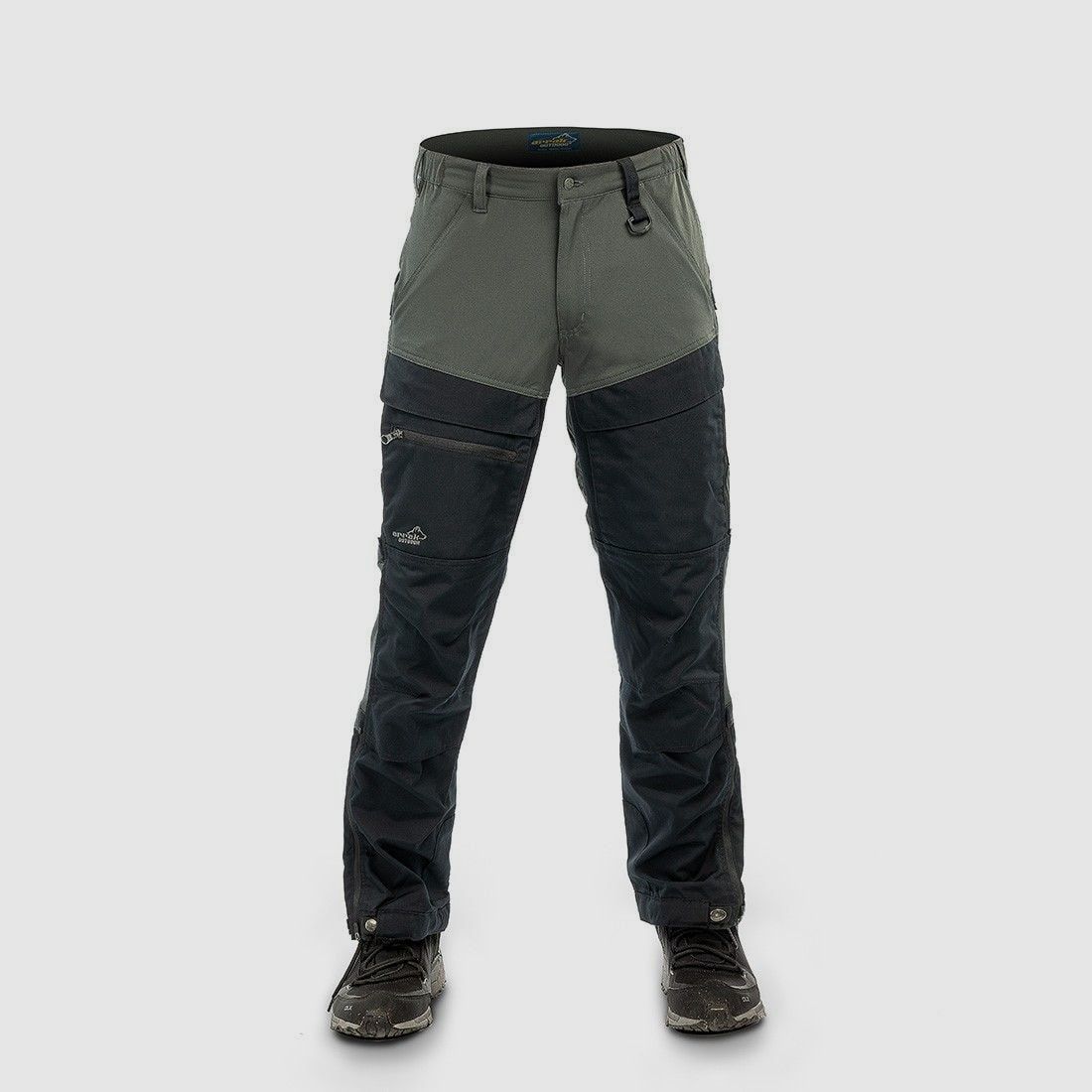 Pantalones híbridos Arrak Outdoor para hombre en gris - 50