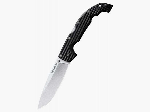 Cold Steel Voyager Drop Point XL Taschenmesser, Glatte Schneide, AUS 10A