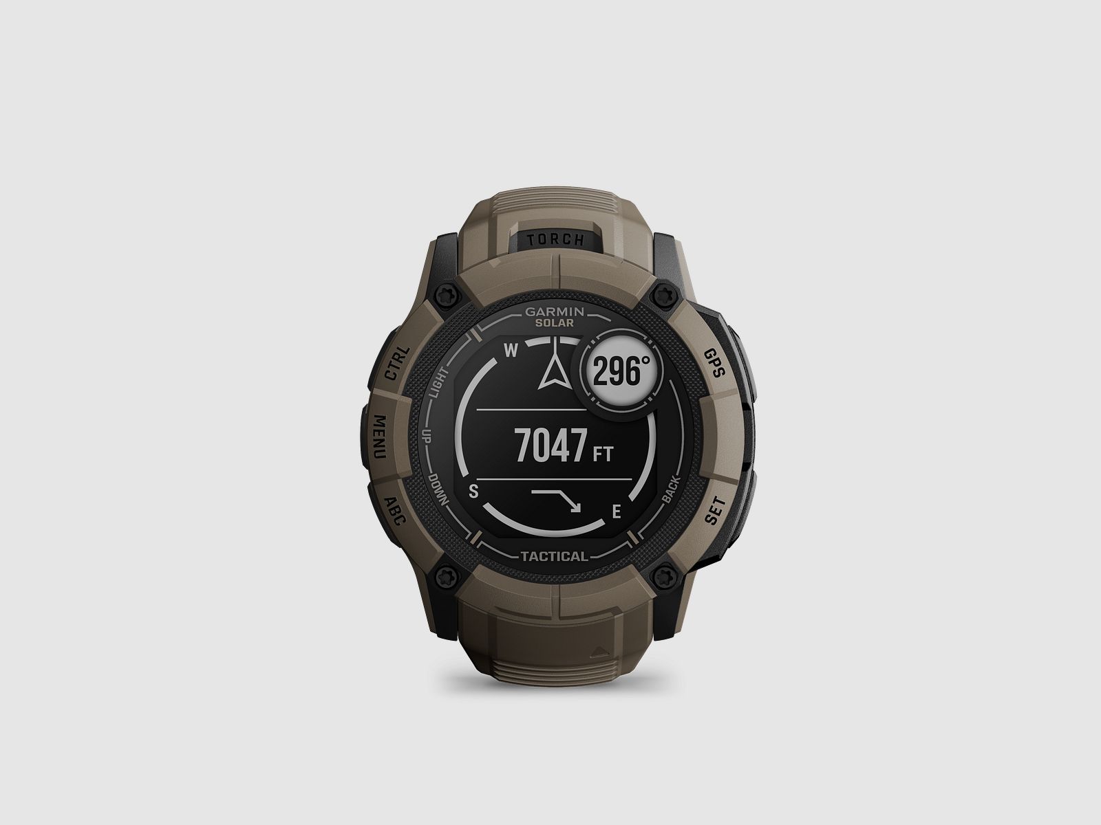 Garmin Instinct® 2X Solar - Tactical Edition, Olivgruen