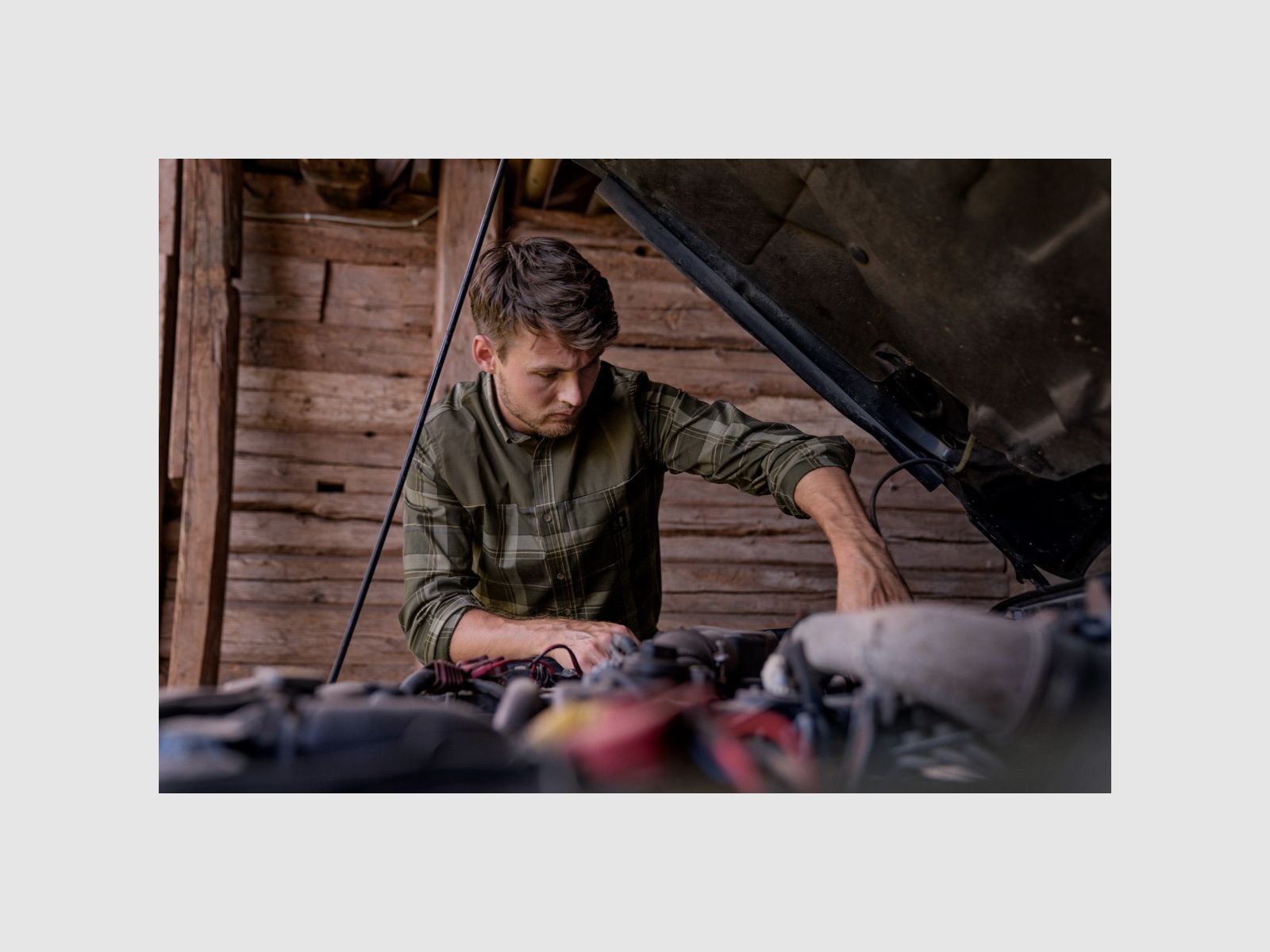 HÄRKILA Anker L/S Shirt Willow Green