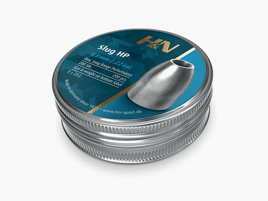 H&N Slug HP 5,5 mm 21 gr Diabolos – 200 Stk.