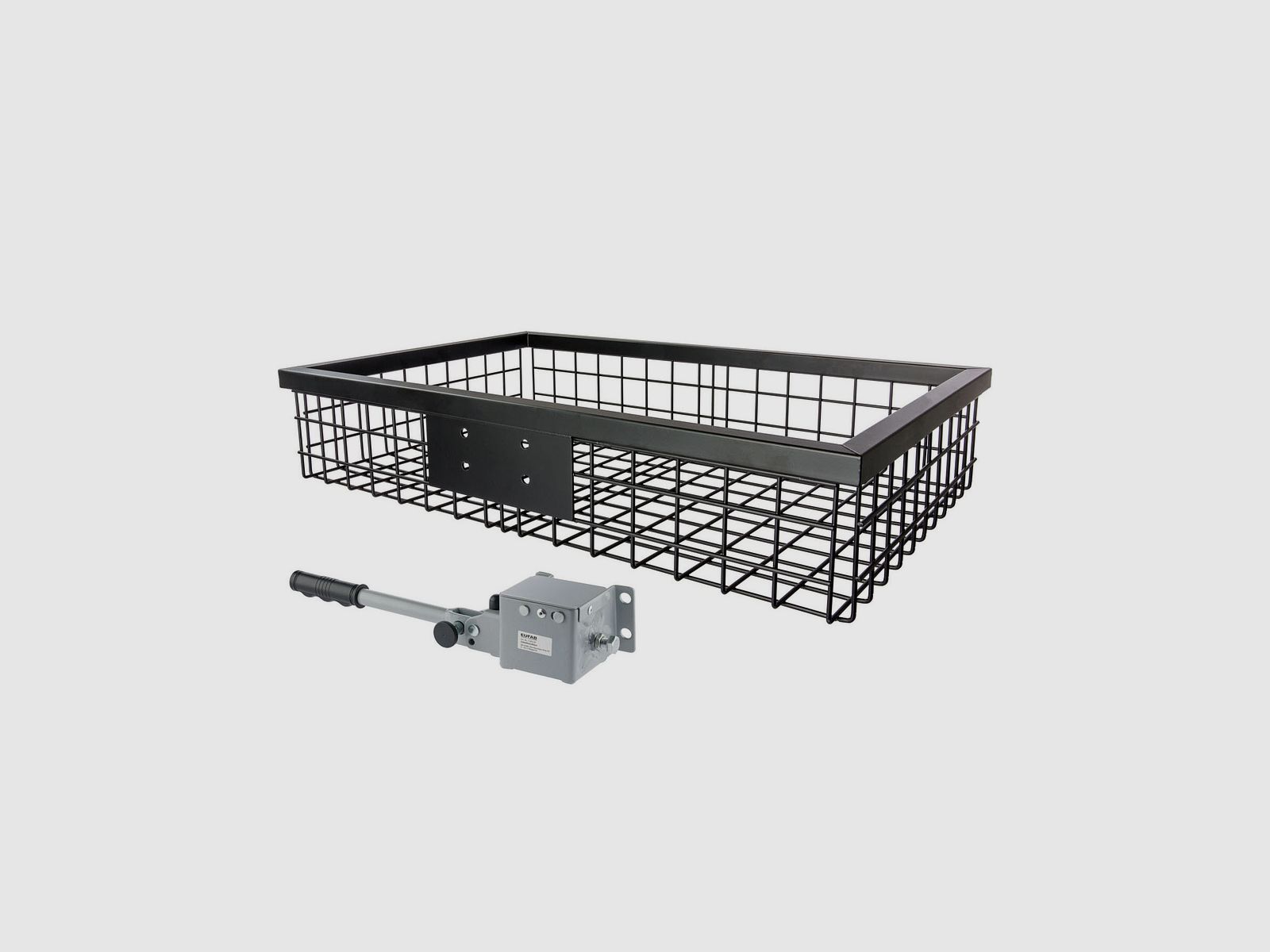 Heckträger 890x580x180 beschichtet mit Schnellkupplung