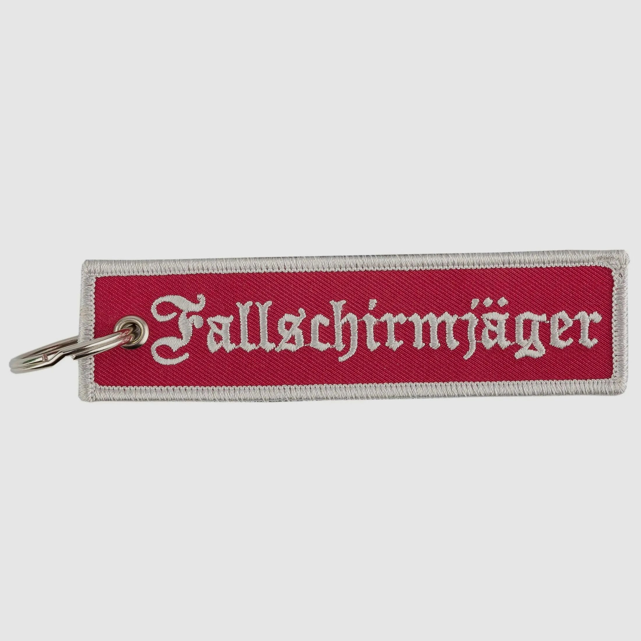 Café Viereck Café Viereck Schlüsselanhänger Fallschirmjäger Glück ab rot