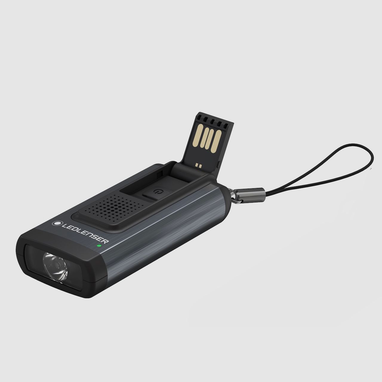 Ledlenser 502580 K6R Safety Schlüsselleuchte 400 Lumen 80 Meter grau