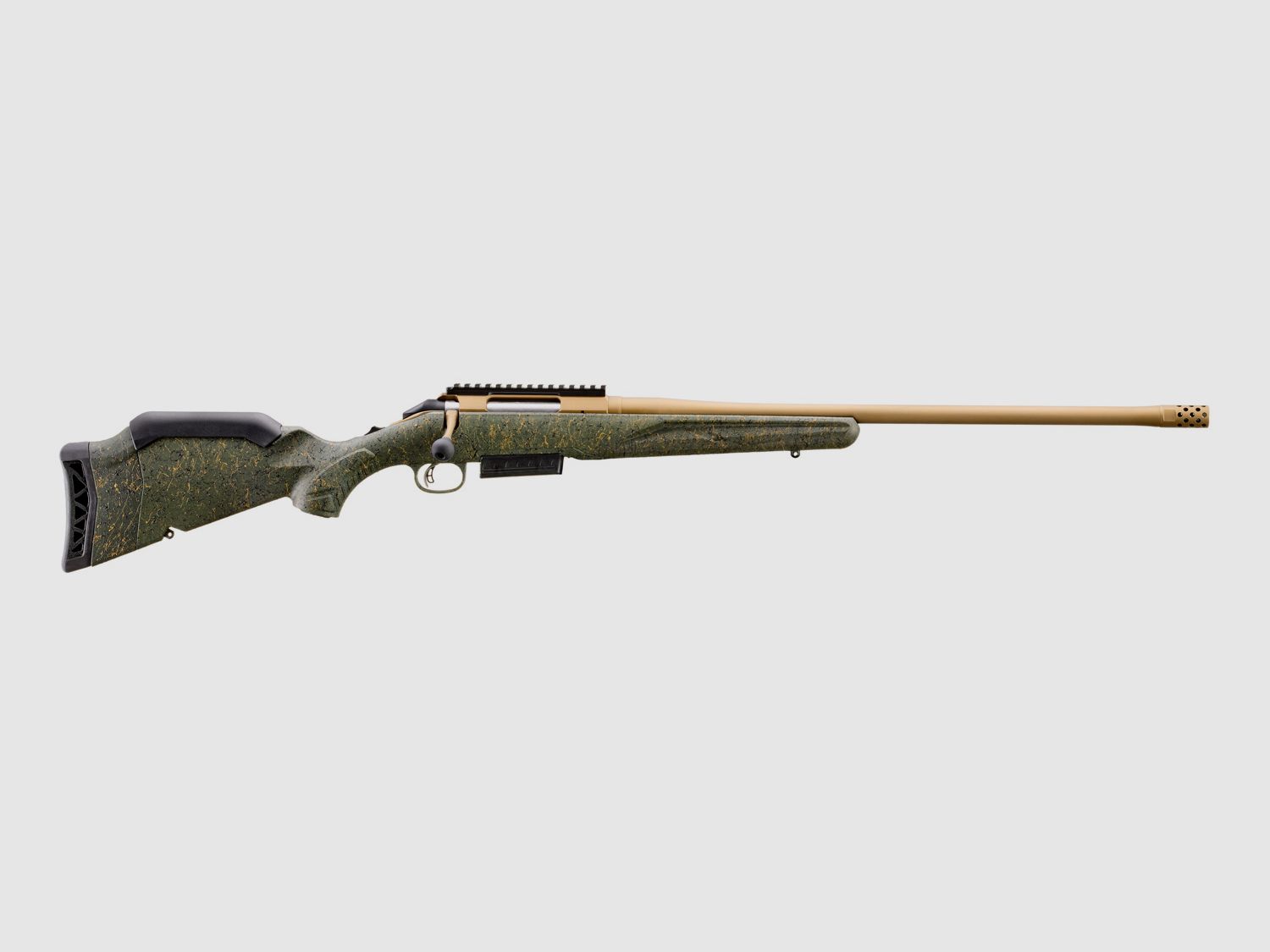 RUGER AMERICAN RIFLE GENERATION II PREDATOR .450 BUSHMASTER 22"/56CM GROEN 11/16"-24