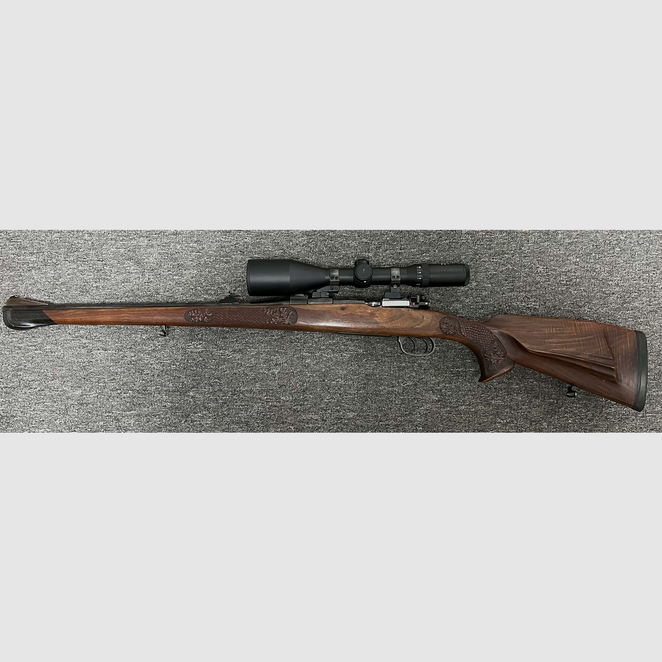 Stutzen 7x64 in 98er system + Kaps 2,5-10x56