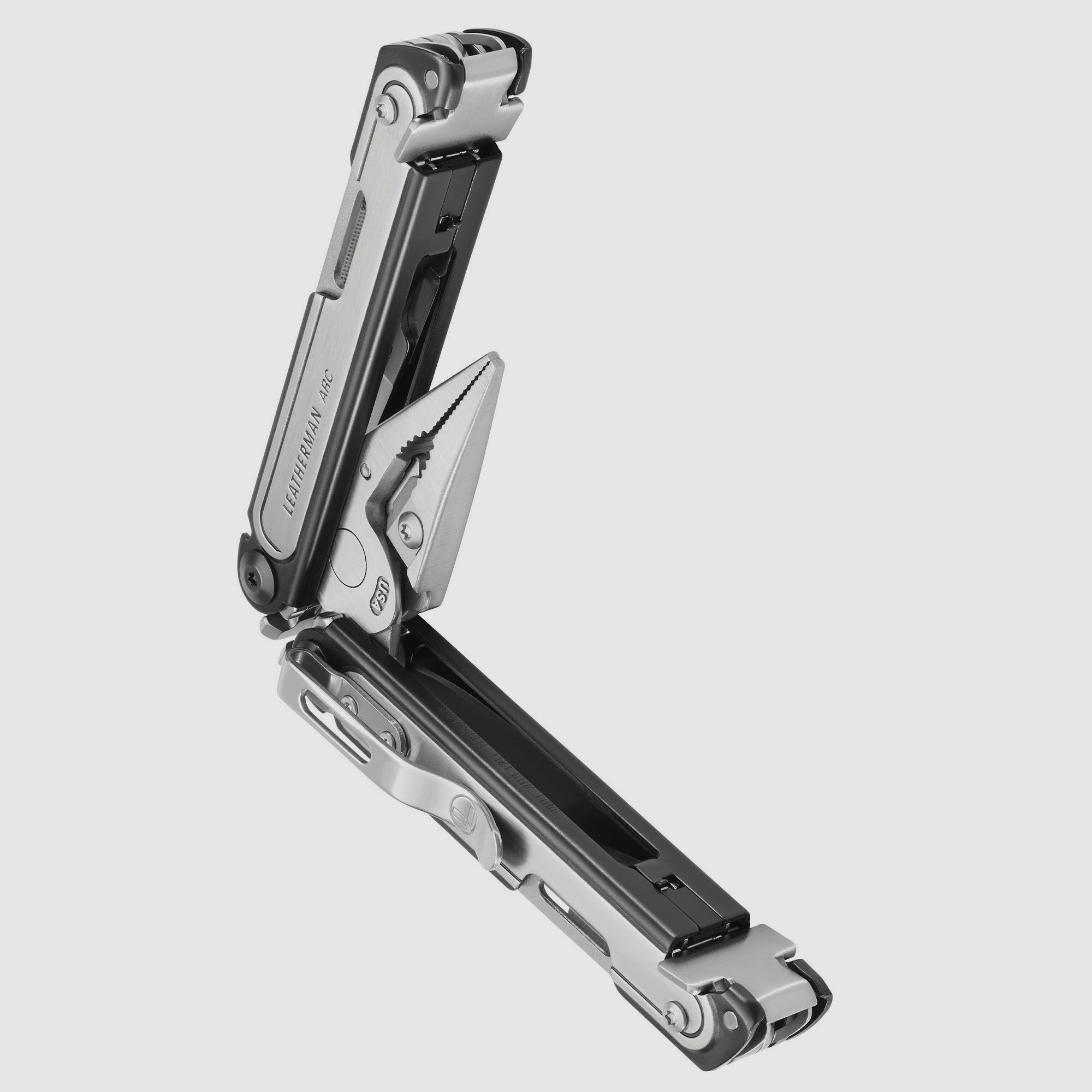Leatherman ARC Black & Silver, Nylon Holster with Pocket, M, image 5 of 6