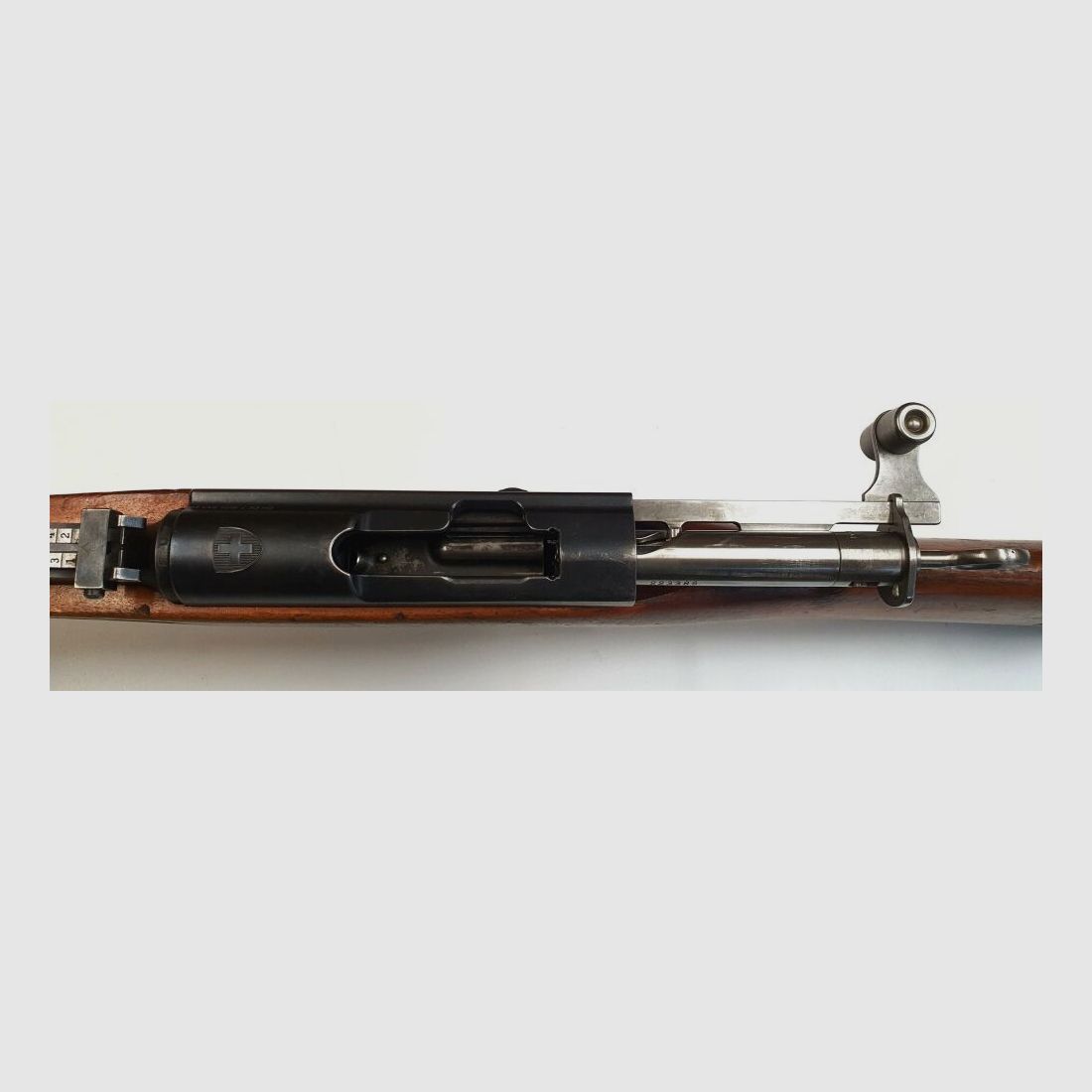 Waffenfabrik Bern Repetierbüchse Waffenfabrik Bern Schweizer K31 Kaliber 7,5x55swiss komplett nummerngleich + Hämmerli