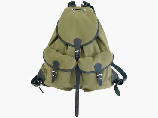 Zaino da caccia Modello II, 2 tasche frontali, verde