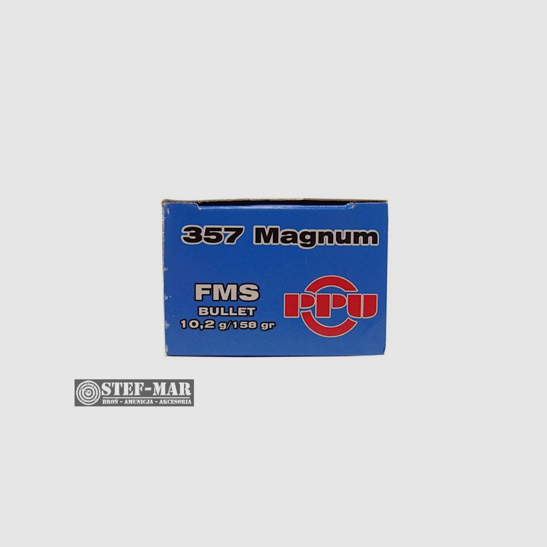 Munitions PPU .357 Magnum FMS (50 pièces) [C16-4], image 3 sur 3