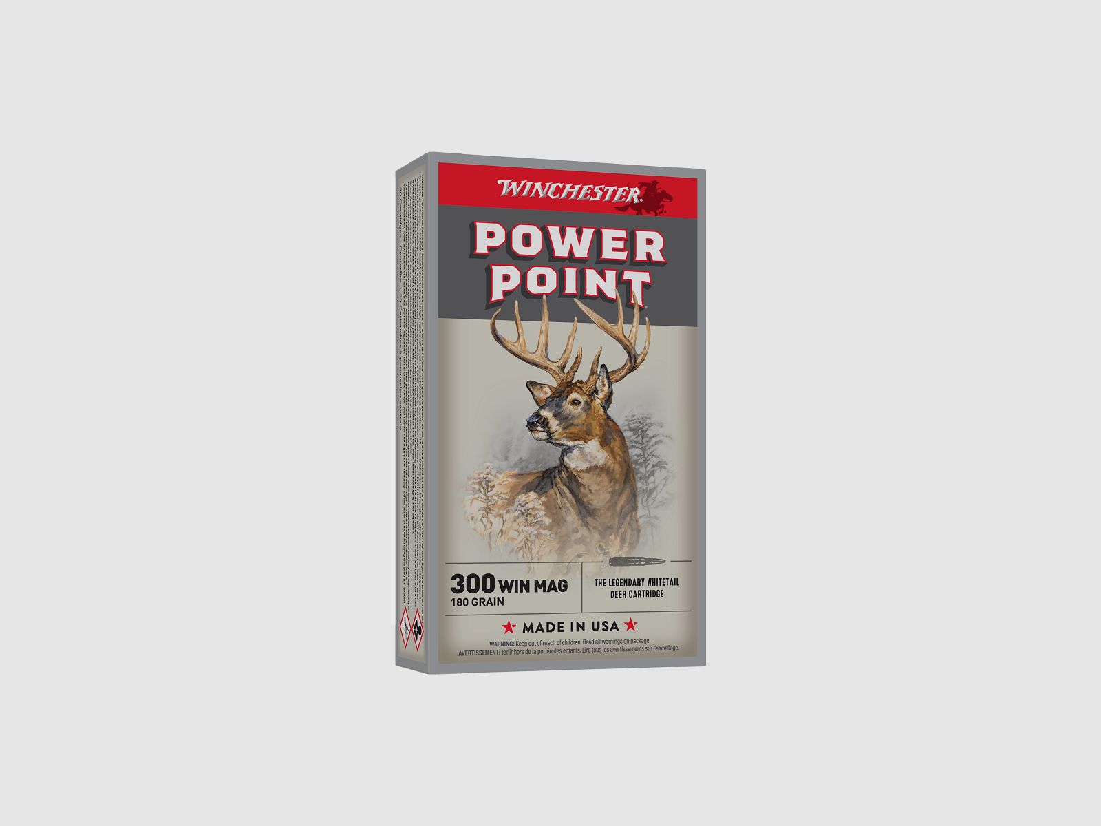 AM.KUL. 300 Win. Mag. WINCHESTER 180GR PP (1op20szt.), immagine 9 di 9