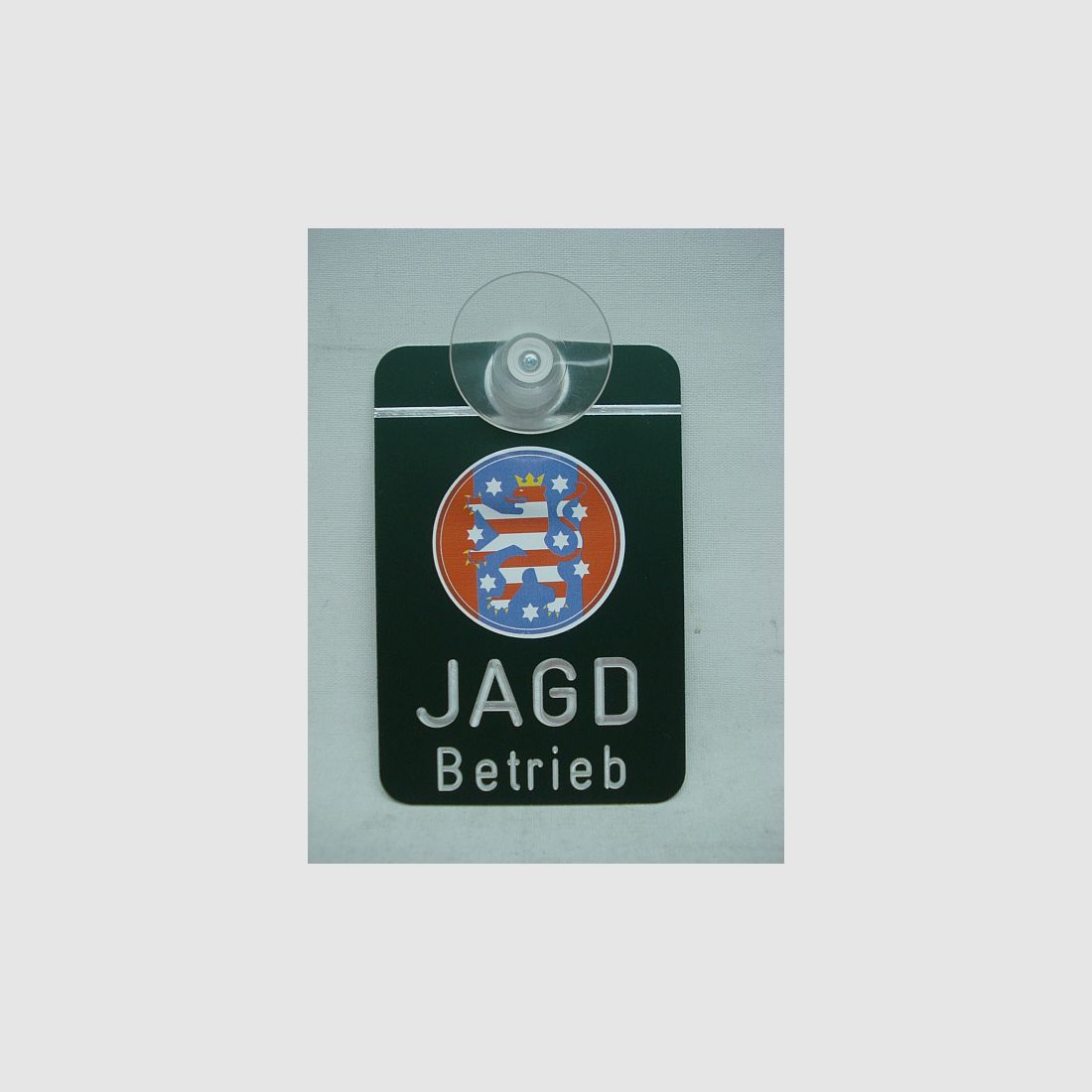 Autoschild Jagdbetrieb - Thüringen