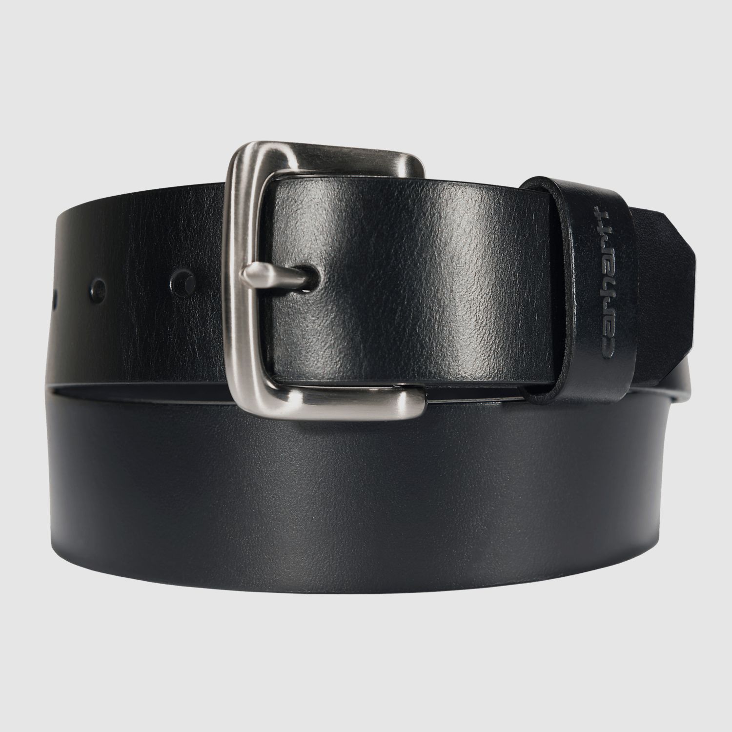 Cintura in pelle Carhartt Bridle Classic per uomo nera 34W
