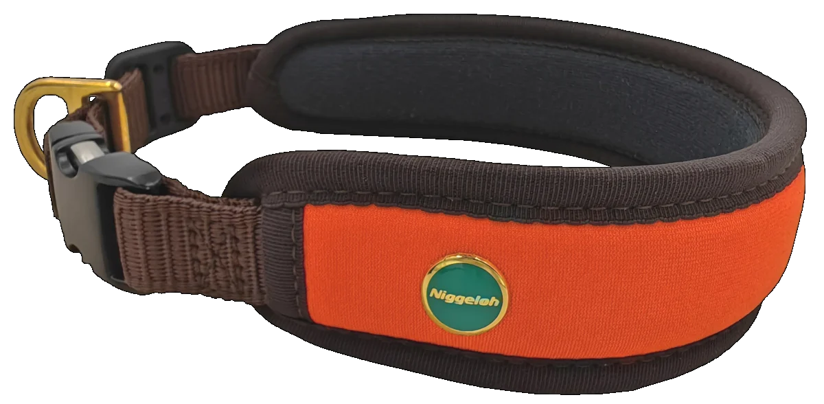 Fashion collar orange-brown size XS (30–40 cm) Niggeloh
