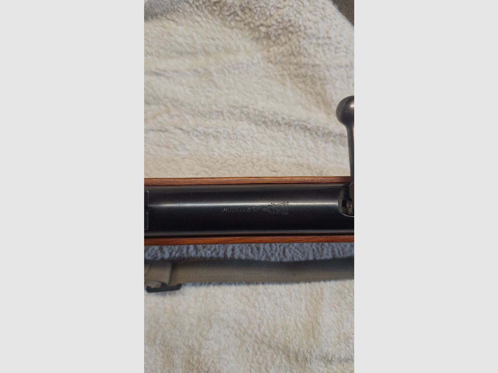 Haenel 310 carabine à air avec sangle de fusil originale et étui