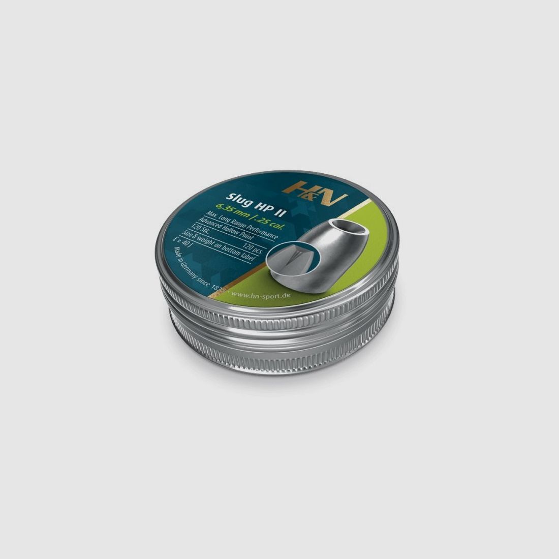 H&N SPORT PATRONE HN SLUG HP II CAL. 6,35 .250 36grs x120