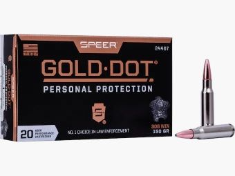 Speer Gold Dot Personal Protection .308 Win. 150GR GDSP 20 cartridges