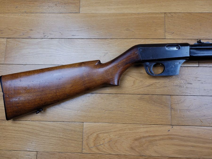 Belle carabine Unique V49 – semi-auto 22LR – chargeur – Manufacture d&rsquo;Armes des Pyrénées – Hendaye – TBE, image 9 sur 13