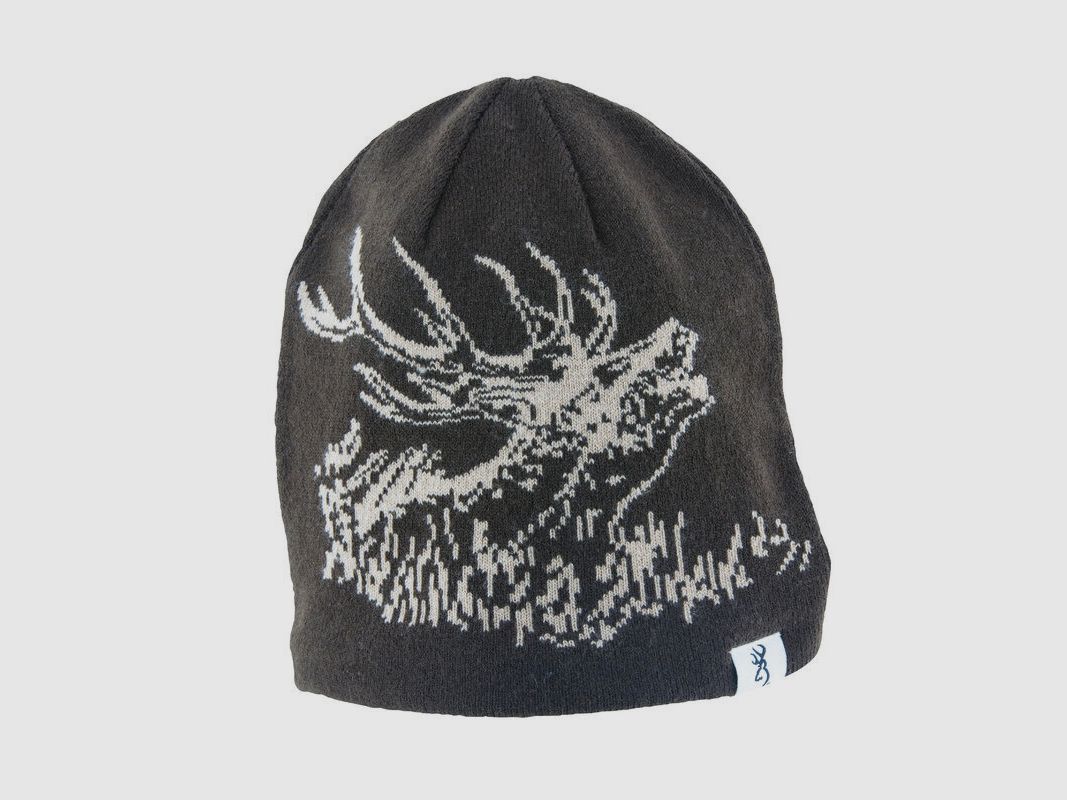 Gorro reversible Browning Escena de Ciervo - Marrón / Naranja