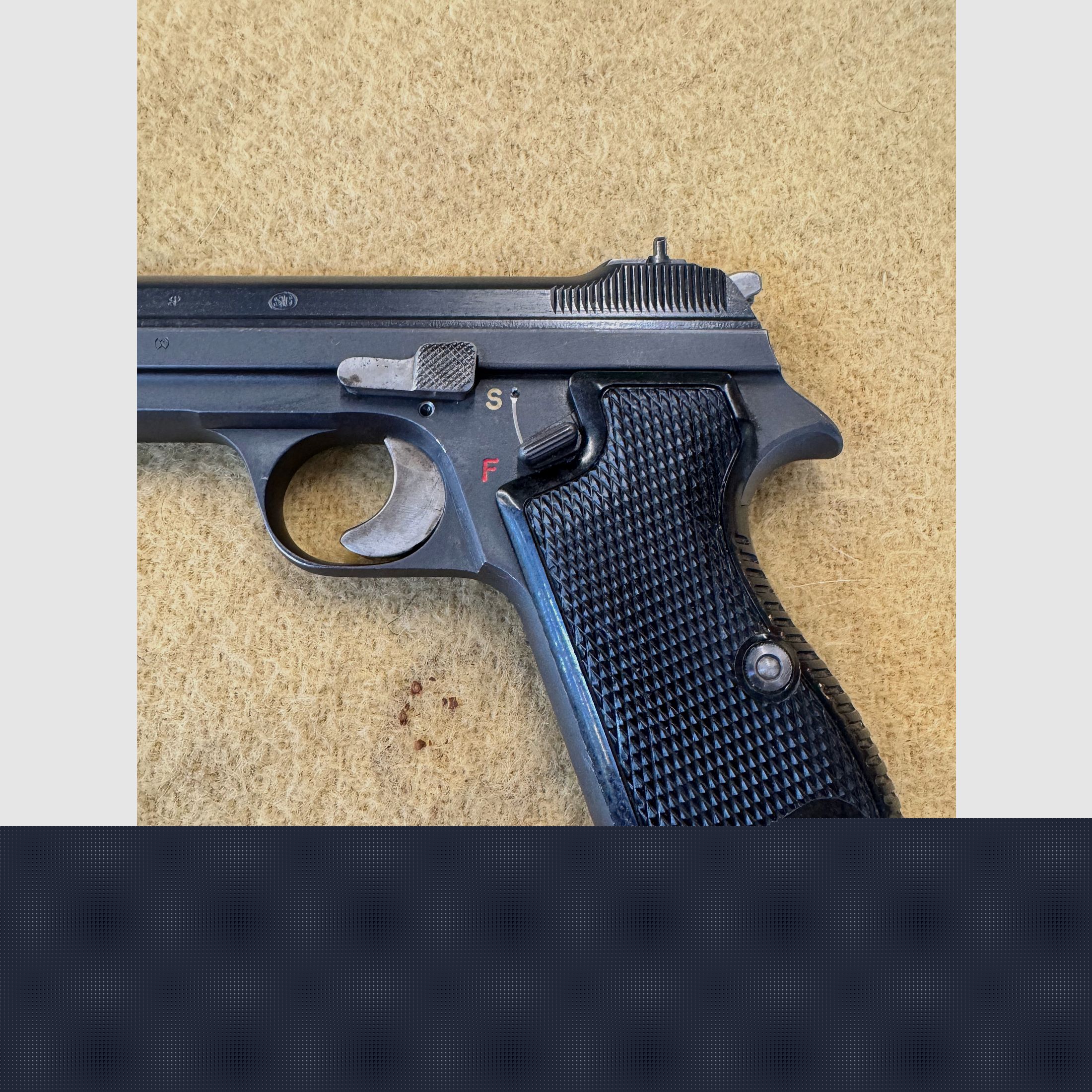 SIG P210 Schweizer Armee Pistole 9mm