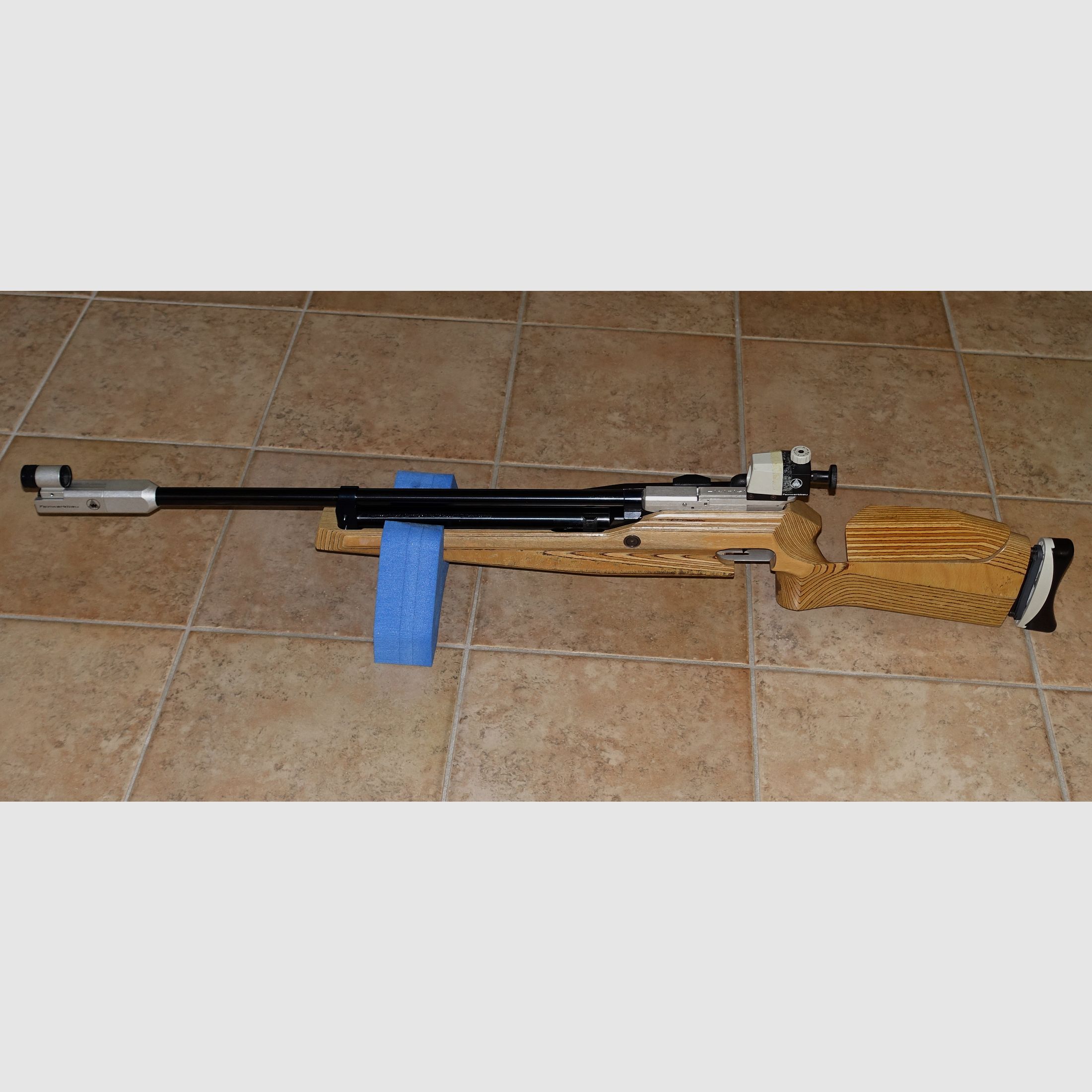 FWB Feinwerkbau Druckluft Matchgewehr Mod. 602 / neues Service / alle Dichtungen NEU