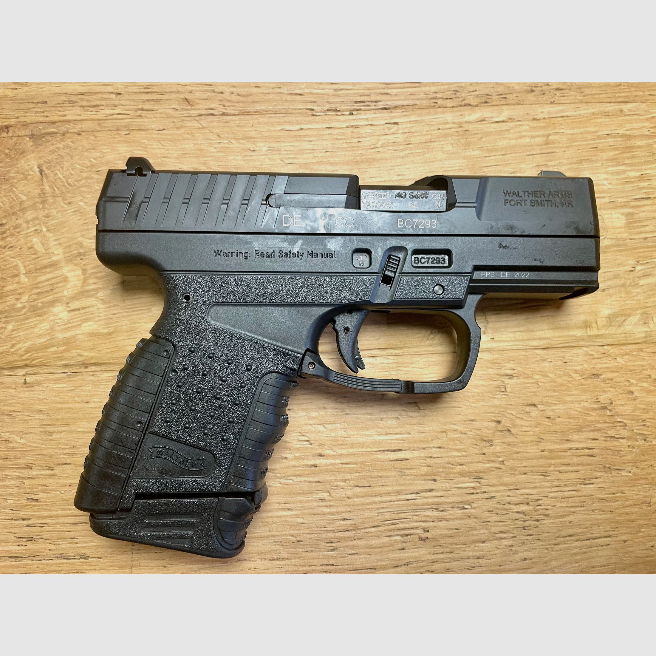 Walther Pistole PPS Fangschusswaffe - Kal. .40S&W - Sonderposten 