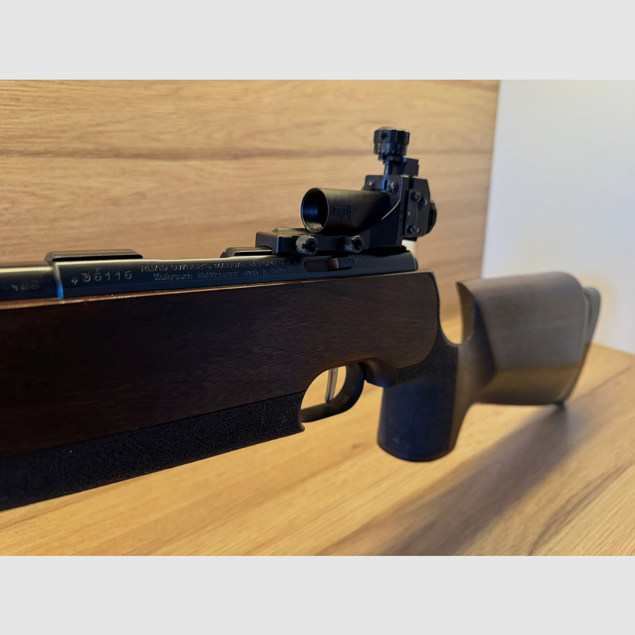 Weihrauch HW 60 Match mit Zubehör