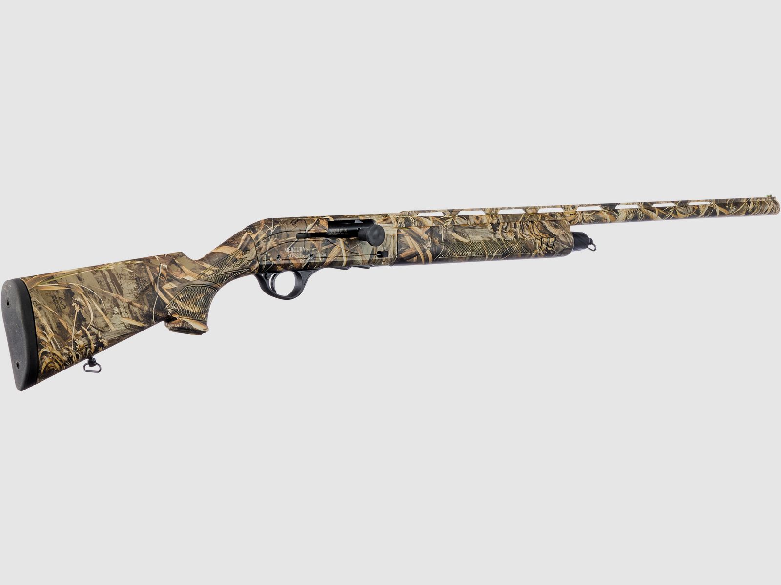 Mercury hunting semi-automatic shotgun Rough Camo Max5 right-hand version, 71 cm barrel length, caliber 12/76