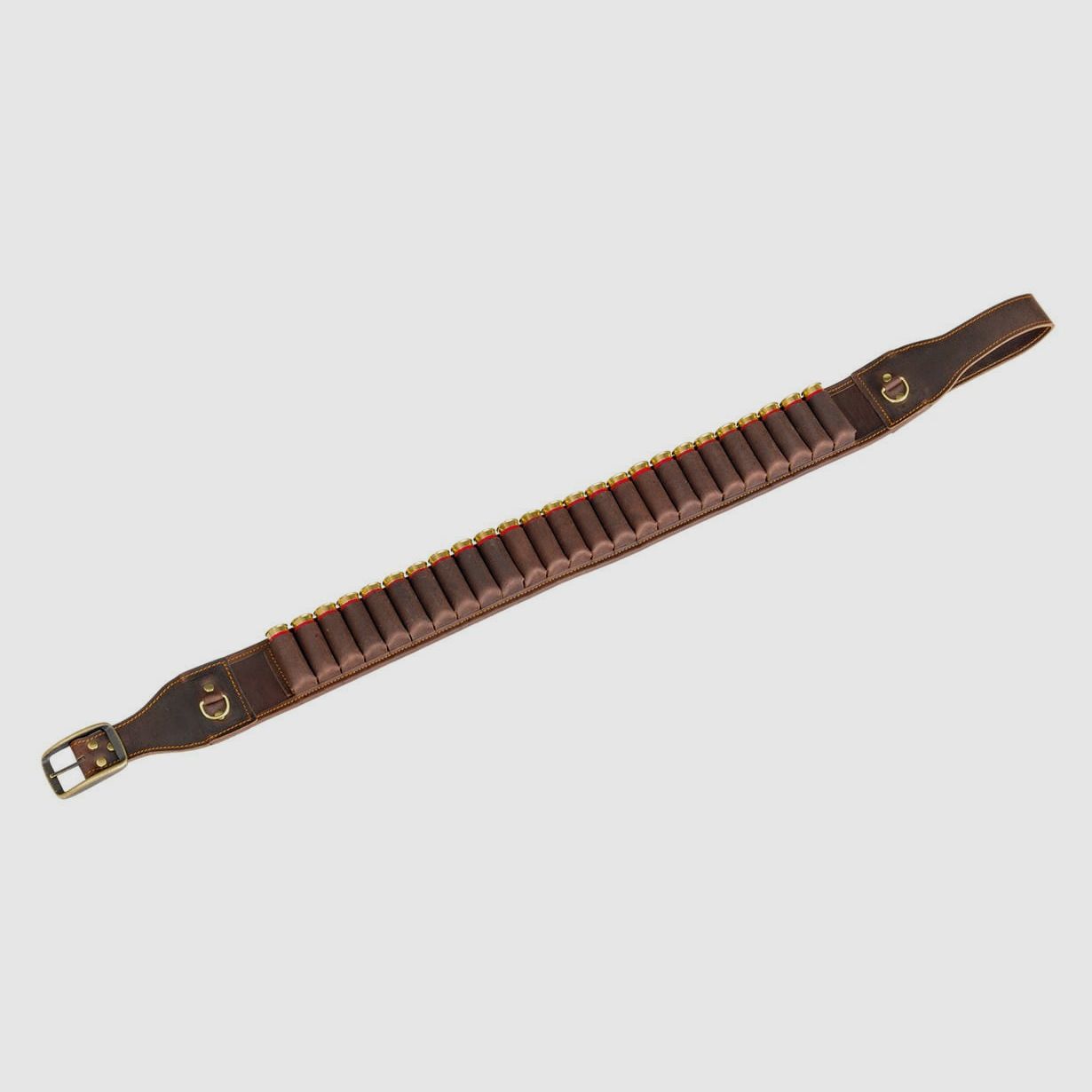AKAH Patronengürtel Pull-Up Leder