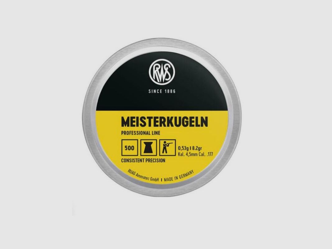 RWS Meisterkugeln 4,50mm