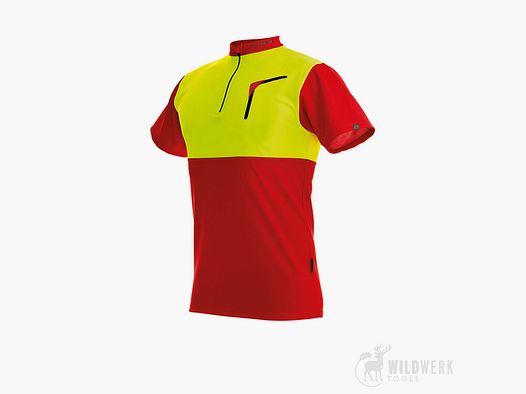 Pfanner Zipp-Neck Shirt short sleeve