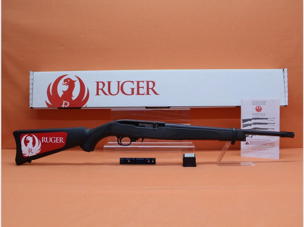 Ruger	 Ha.Büchse .22lr Ruger 10/22 Tactical MFD 16,12" Lauf/ Mündungsfeuerdämpfer 1/2-28 (.22lfB/.22L.R.)