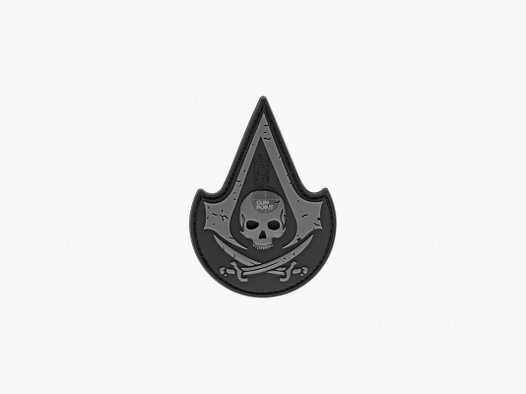 Assassin Skull Rubber Patch