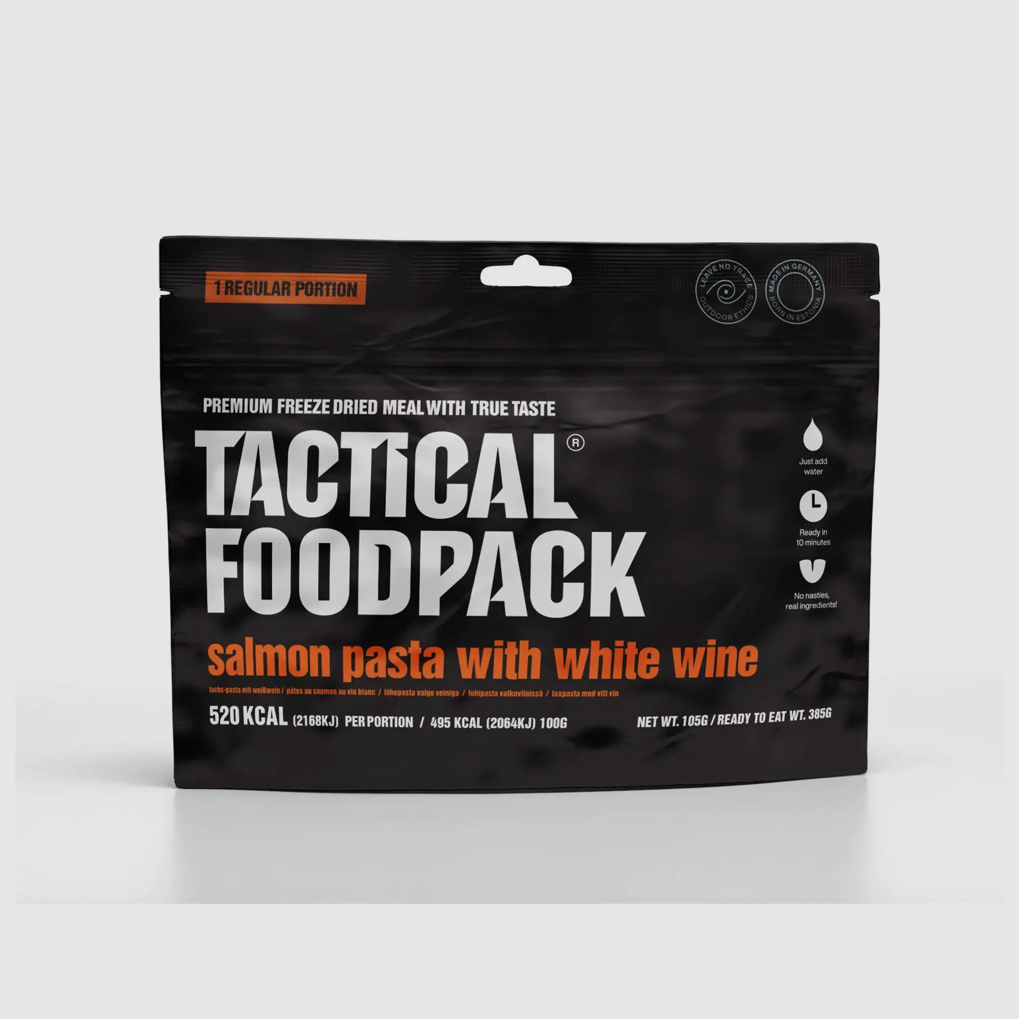 Tactical Foodpack Tactical Foodpack Hauptgericht Lachs-Pasta mit Weißwein